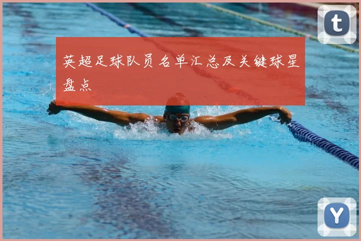 英超足球队员名单汇总及关键球星盘点