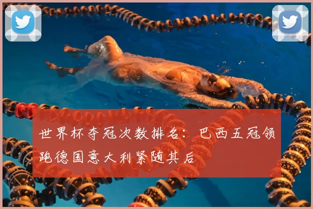 世界杯夺冠次数排名：巴西五冠领跑德国意大利紧随其后